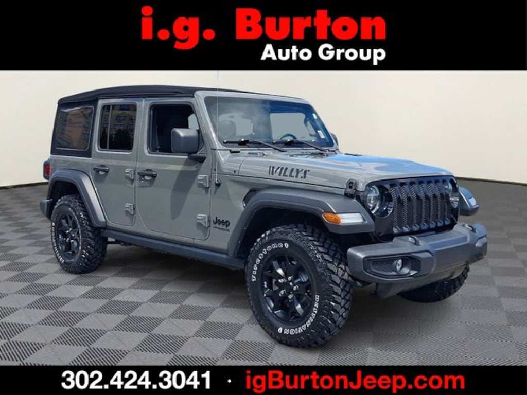 Used 2022 Jeep Wrangler Unlimited Willys SUV