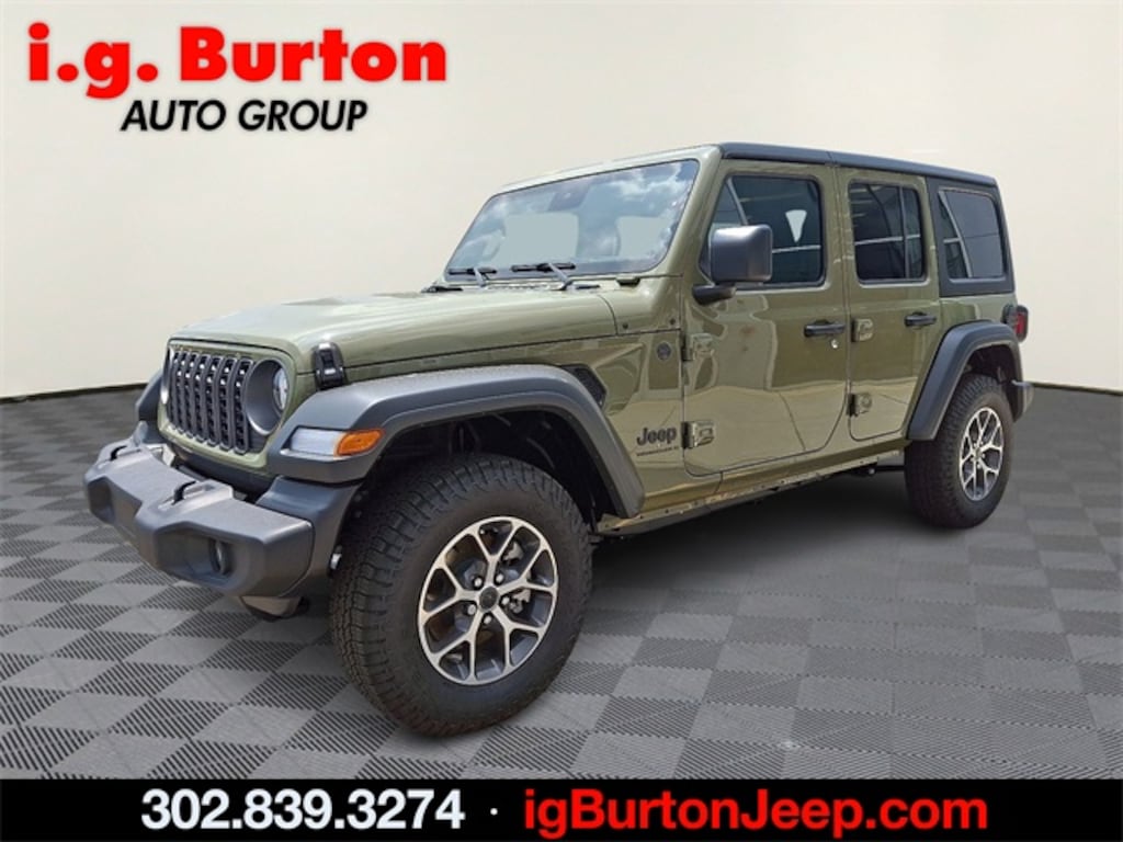 New 2025 Jeep Wrangler 4-DOOR SPORT S Sport Utility