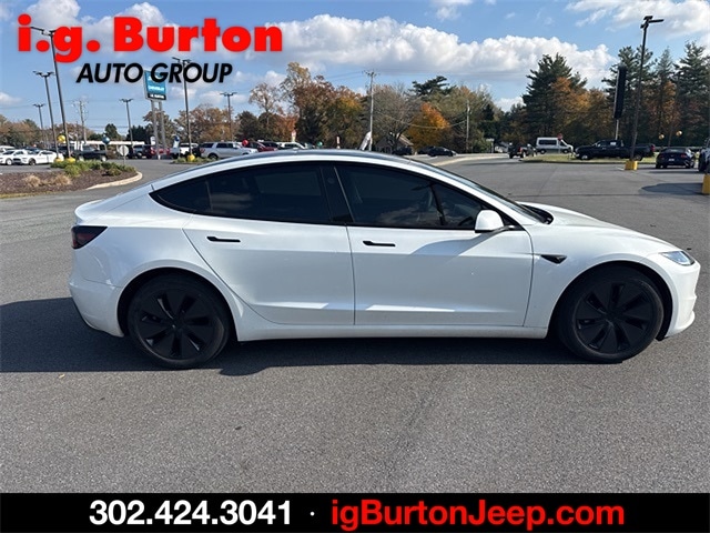 Used 2025 Tesla Model 3 Long Range with VIN 5YJ3E1EB8SF003554 for sale in Milford, DE