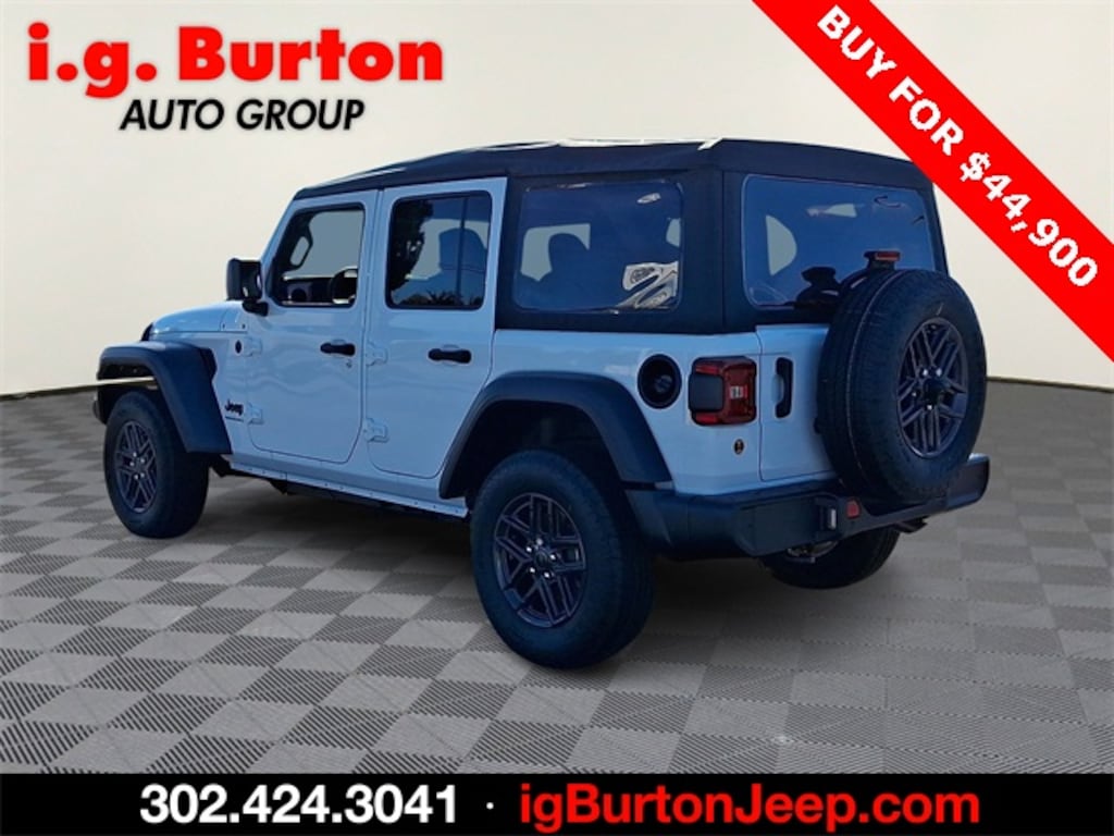 New 2026 Jeep Wrangler 4-DOOR SPORT S Sport Utility