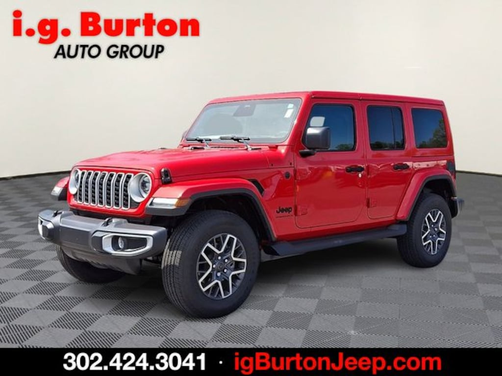 New 2026 Jeep Wrangler 4-DOOR SAHARA Sport Utility