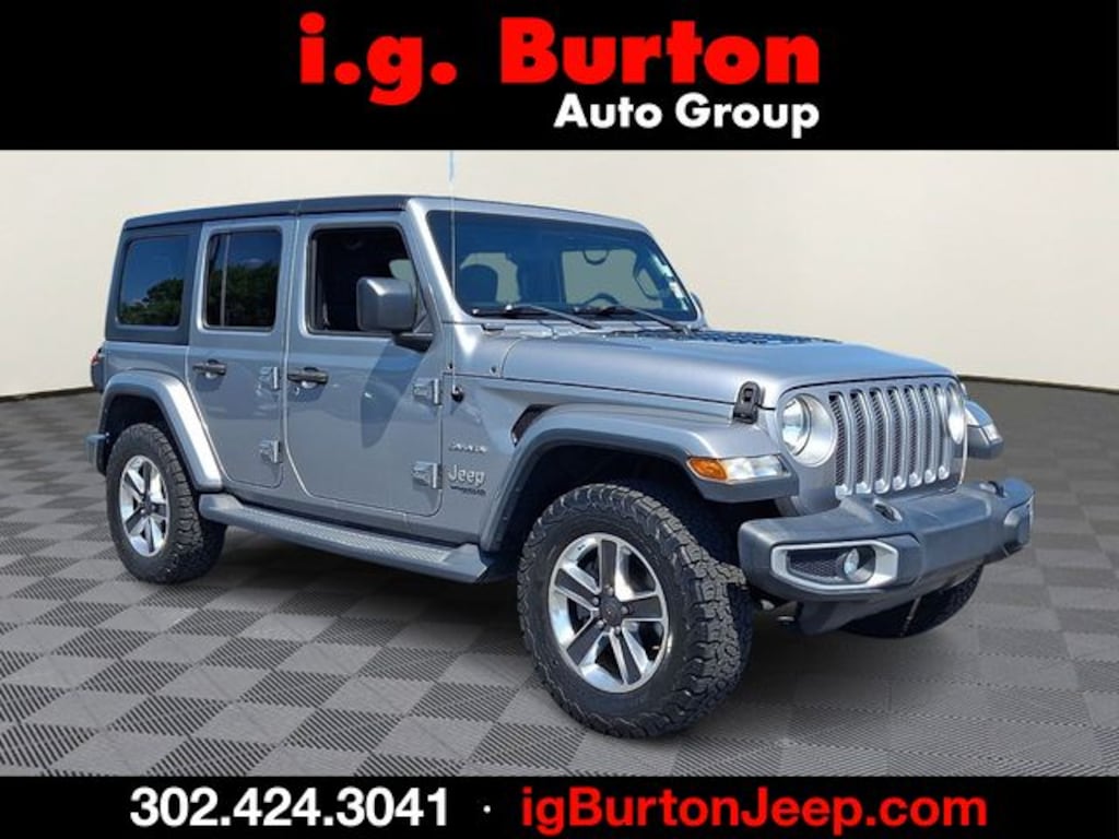 Used 2018 Jeep Wrangler Unlimited Sahara SUV