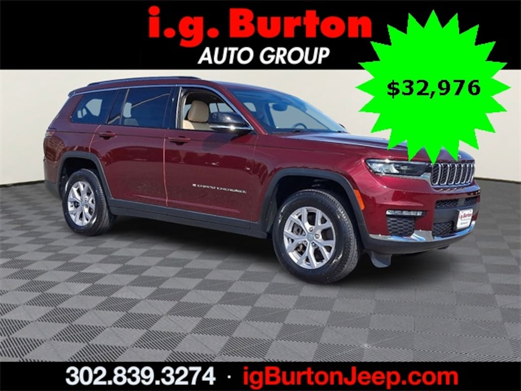 Used 2022 Jeep Grand Cherokee L Limited SUV