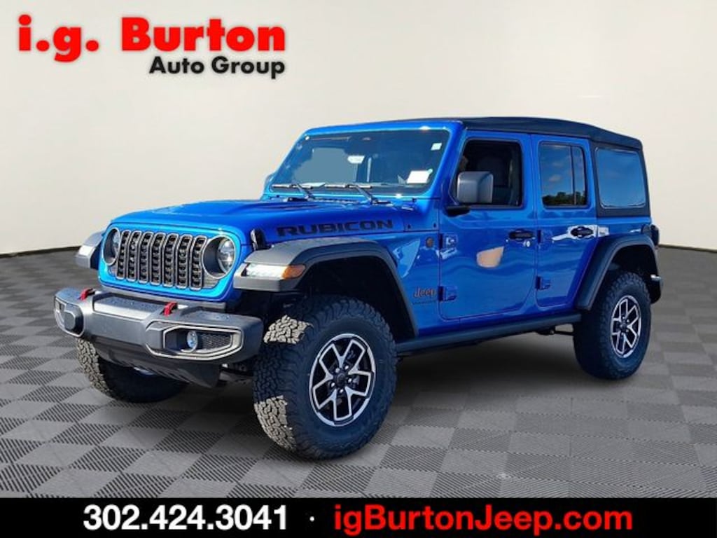 New 2026 Jeep Wrangler 4-DOOR RUBICON Sport Utility