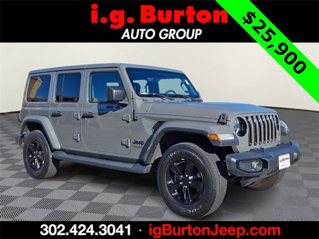 Used 2020 Jeep Wrangler Unlimited Sahara SUV