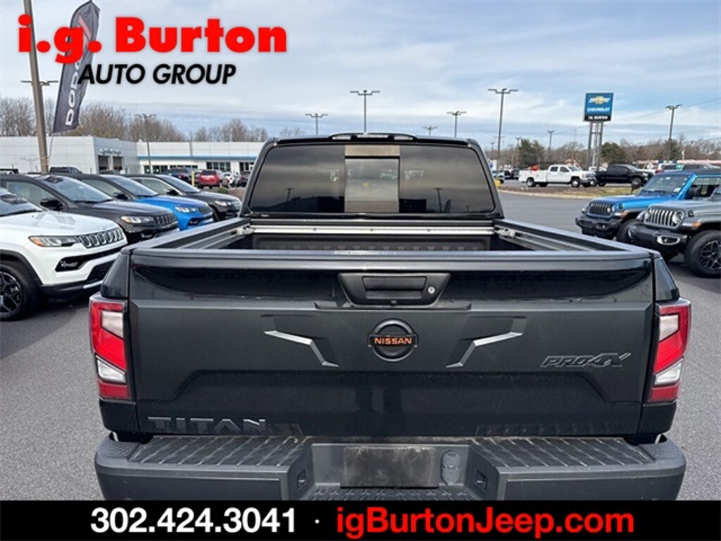 Used 2020 Nissan Titan PRO-4X Truck
