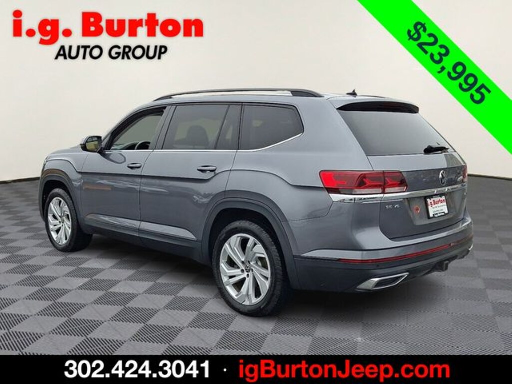 Used 2021 Volkswagen Atlas 3.6L V6 SE w/Technology SUV