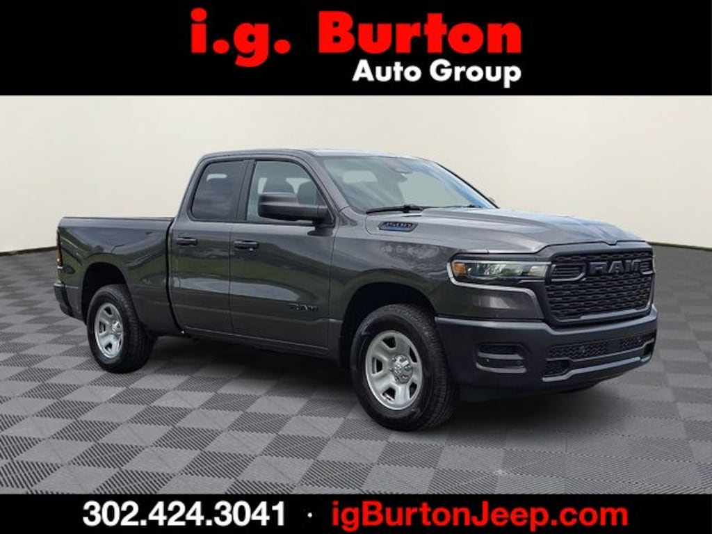 New 2026 Ram 1500 TRADESMAN QUAD CAB 4X4 6'4 BOX Pickup