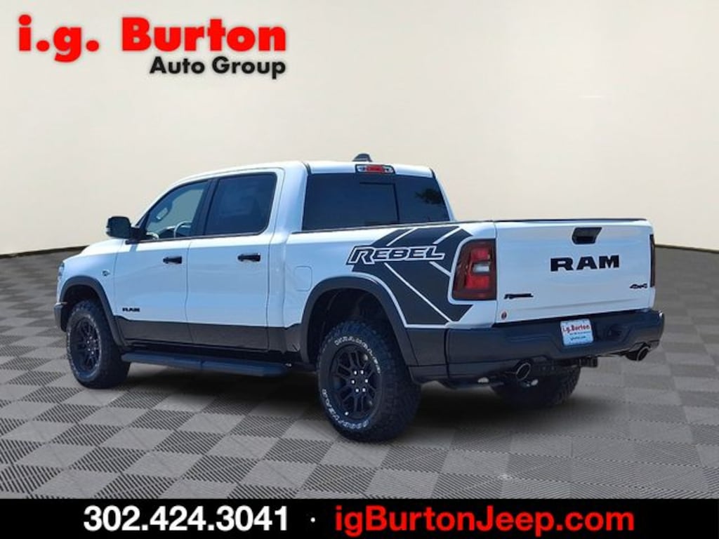 New 2026 Ram 1500 REBEL CREW CAB 4X4 5'7 BOX Pickup