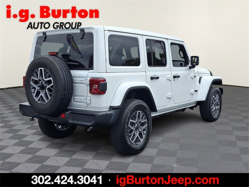 New 2025 Jeep Wrangler 4-DOOR SAHARA Sport Utility