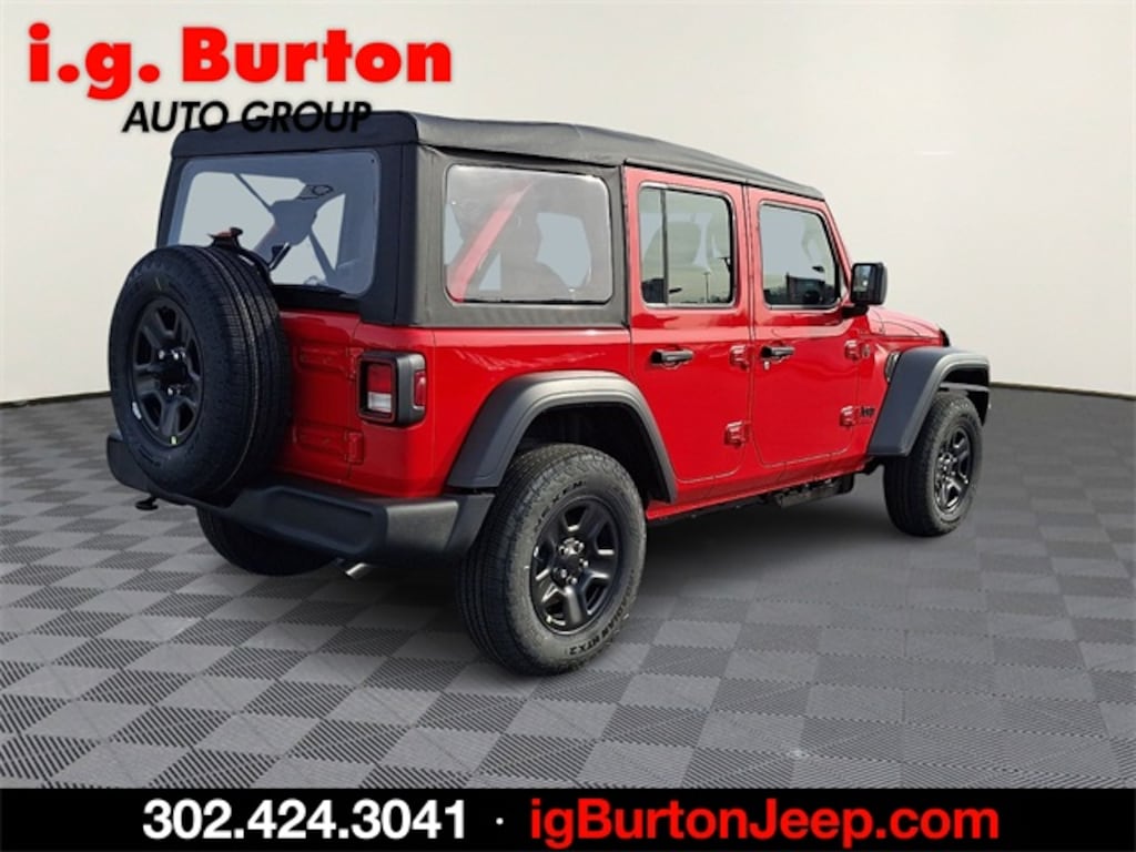 New 2026 Jeep Wrangler 4-DOOR SPORT Sport Utility