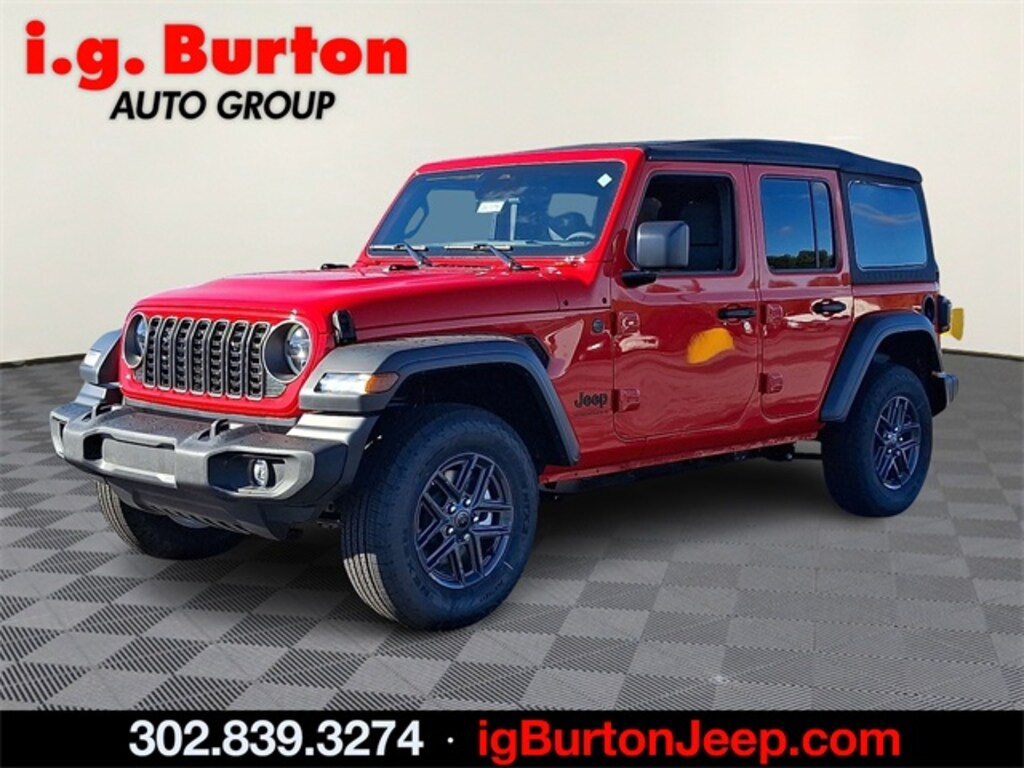 New 2026 Jeep Wrangler 4-DOOR SPORT S Sport Utility
