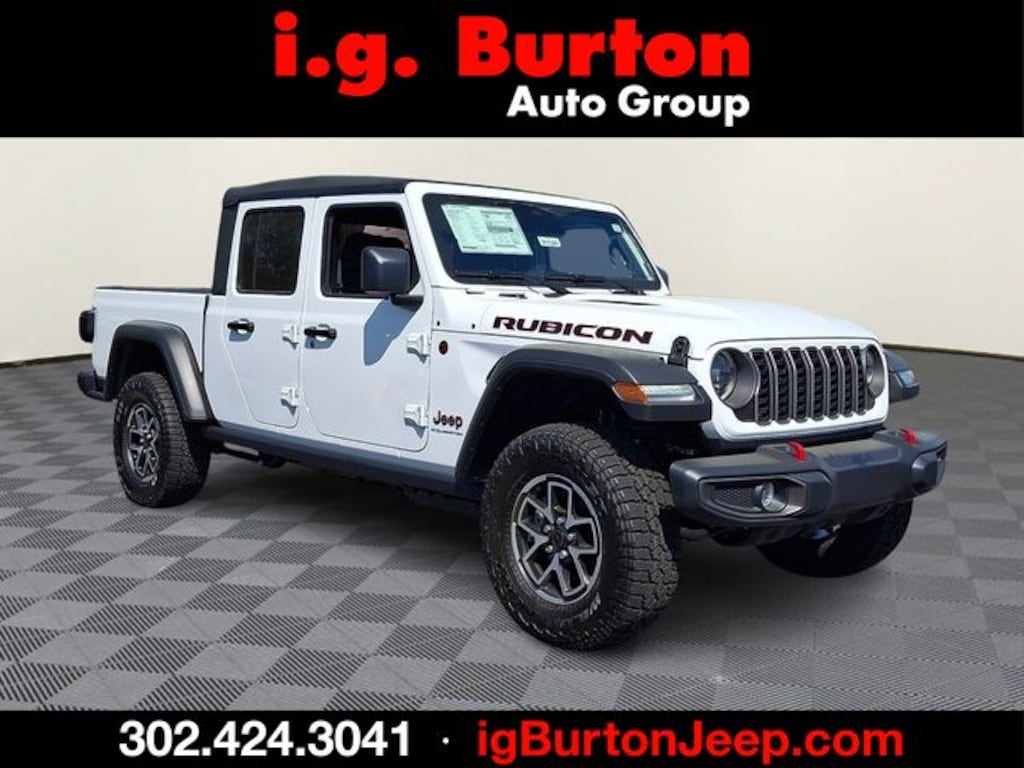 New 2026 Jeep Gladiator RUBICON 4X4 Pickup
