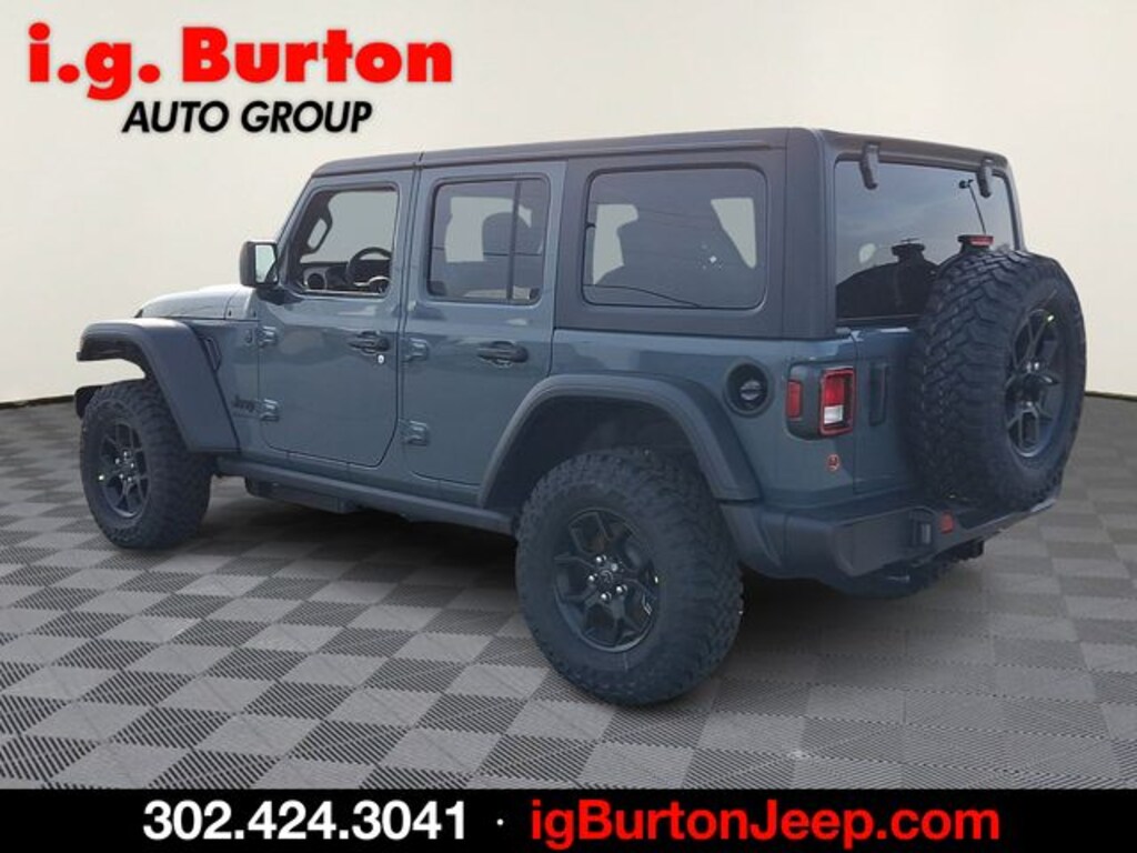 New 2026 Jeep Wrangler 4-DOOR WILLYS Sport Utility