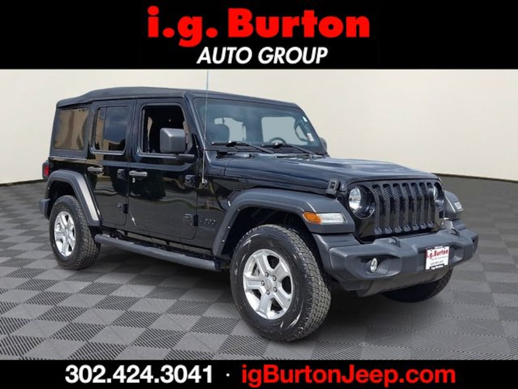 Used 2022 Jeep Wrangler Unlimited Sport S SUV