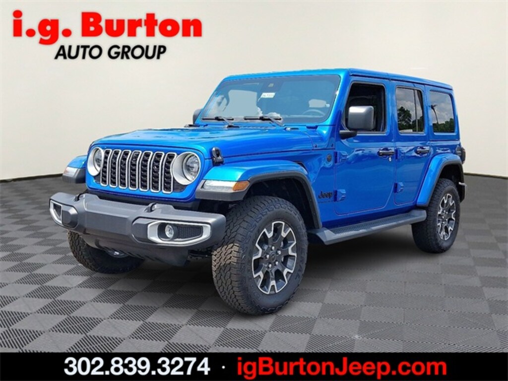 New 2025 Jeep Wrangler 4-DOOR SAHARA Sport Utility
