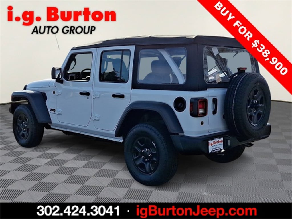 New 2026 Jeep Wrangler 4-DOOR SPORT Sport Utility