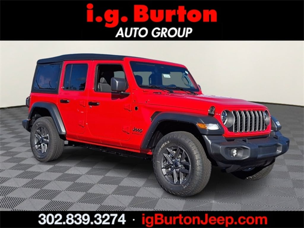 New 2026 Jeep Wrangler 4-DOOR SPORT S Sport Utility