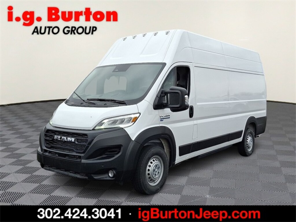 New 2024 Ram ProMaster PROMASTER EV SUPER HIGH ROOF 159â WB EXT Cargo Van