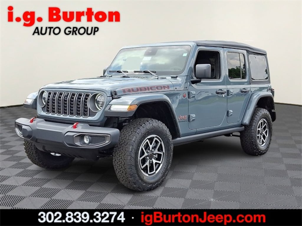 New 2025 Jeep Wrangler 4-DOOR RUBICON Sport Utility