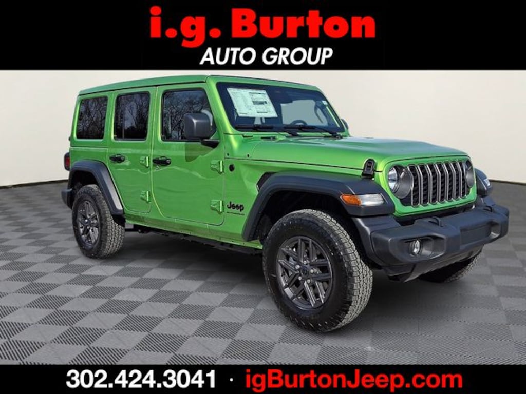 New 2026 Jeep Wrangler 4-DOOR SPORT S Sport Utility