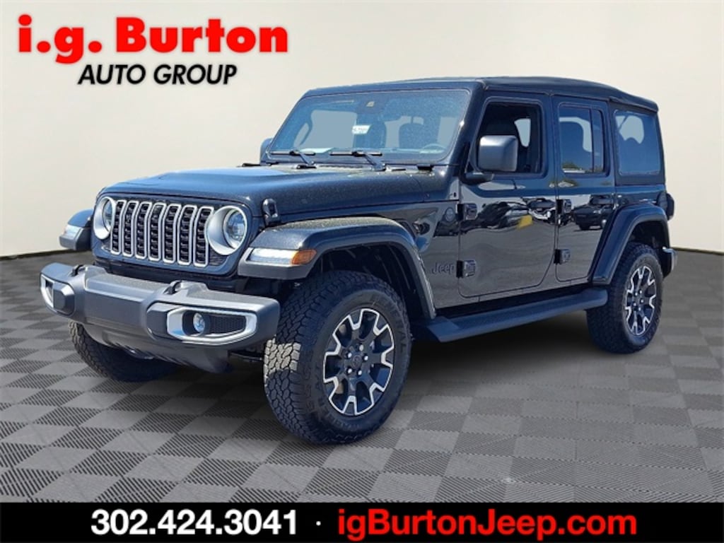 New 2025 Jeep Wrangler 4-DOOR SAHARA Sport Utility