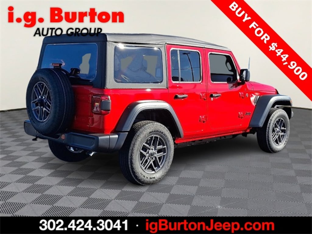 New 2026 Jeep Wrangler 4-DOOR SPORT S Sport Utility