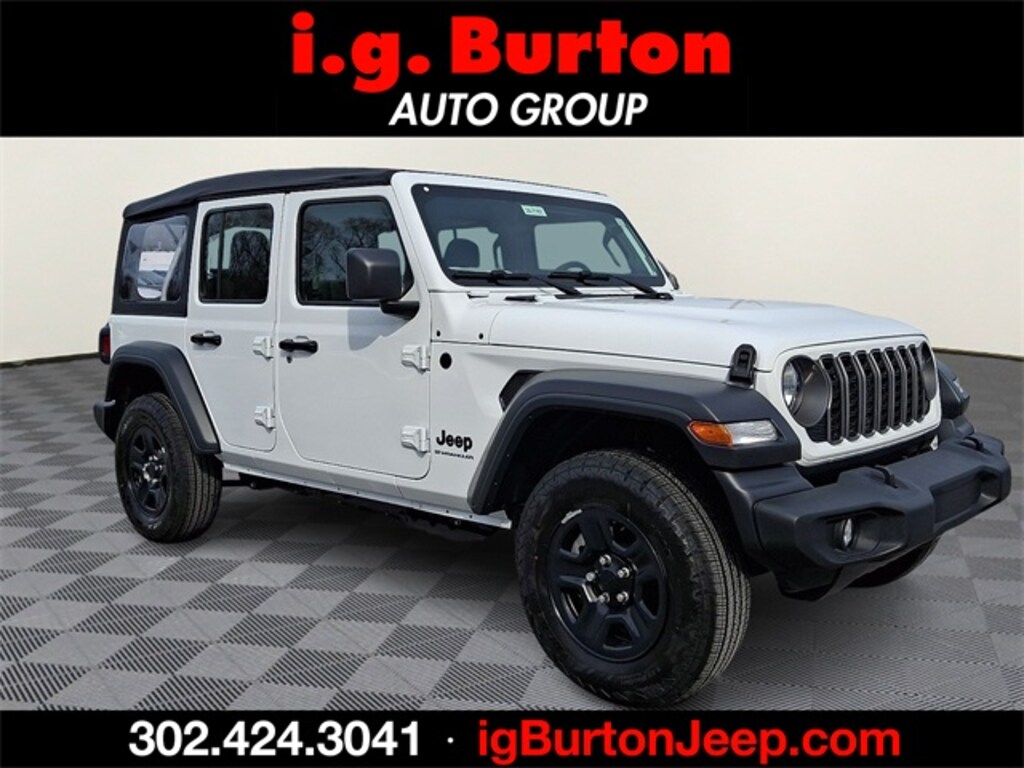 New 2026 Jeep Wrangler 4-DOOR SPORT Sport Utility