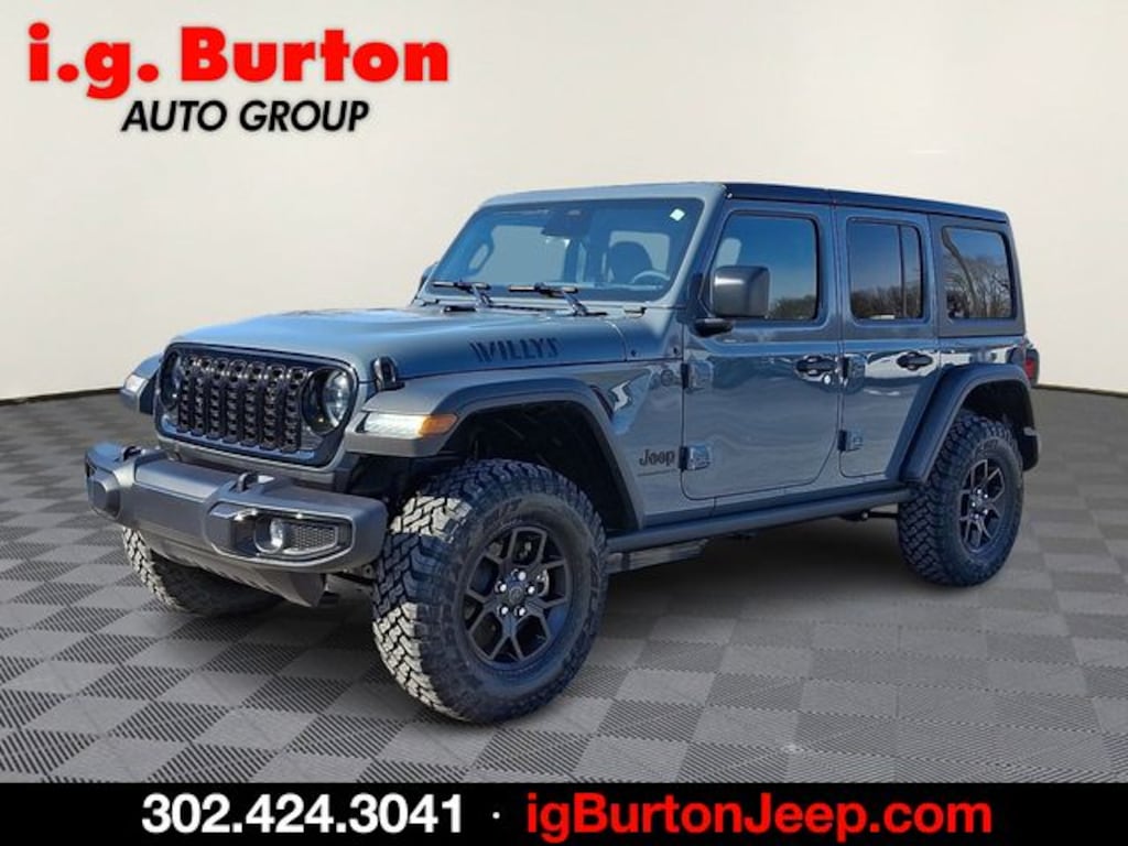 New 2026 Jeep Wrangler 4-DOOR WILLYS Sport Utility