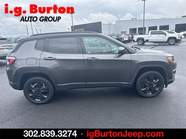 Certified 2021 Jeep Compass Altitude with VIN 3C4NJDBB0MT557847 for sale in Milford, DE