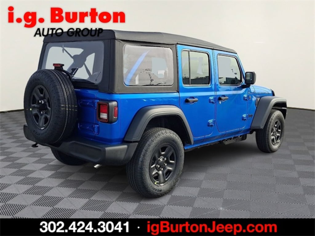 New 2026 Jeep Wrangler 4-DOOR SPORT Sport Utility