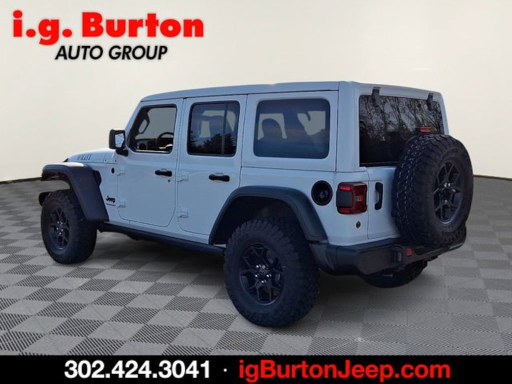 New 2026 Jeep Wrangler 4-DOOR WILLYS Sport Utility