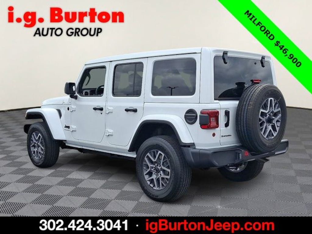 New 2025 Jeep Wrangler 4-DOOR SAHARA Sport Utility
