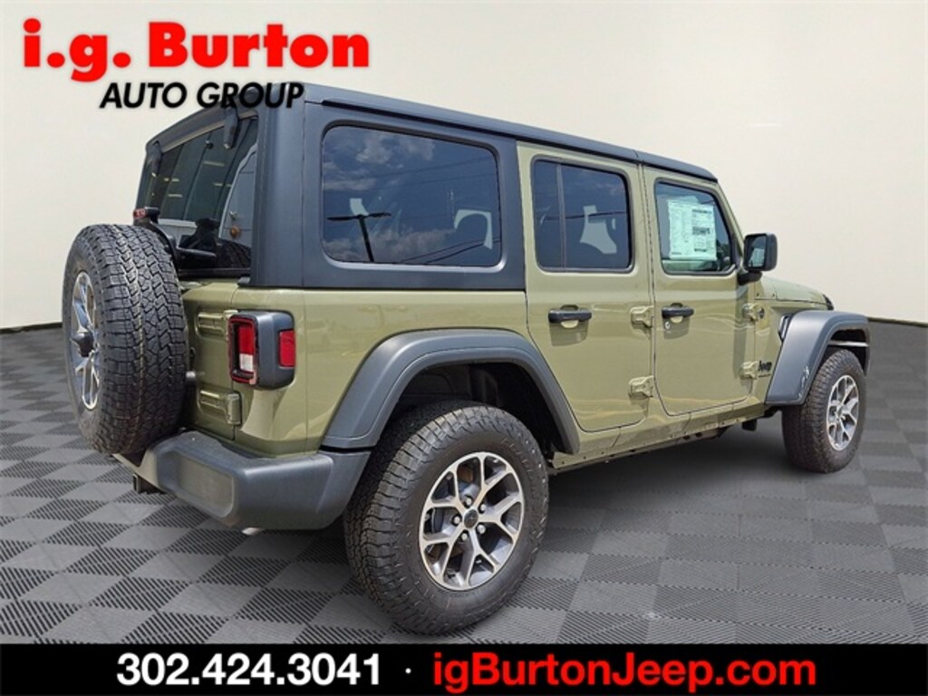 New 2025 Jeep Wrangler 4-DOOR SPORT S Sport Utility