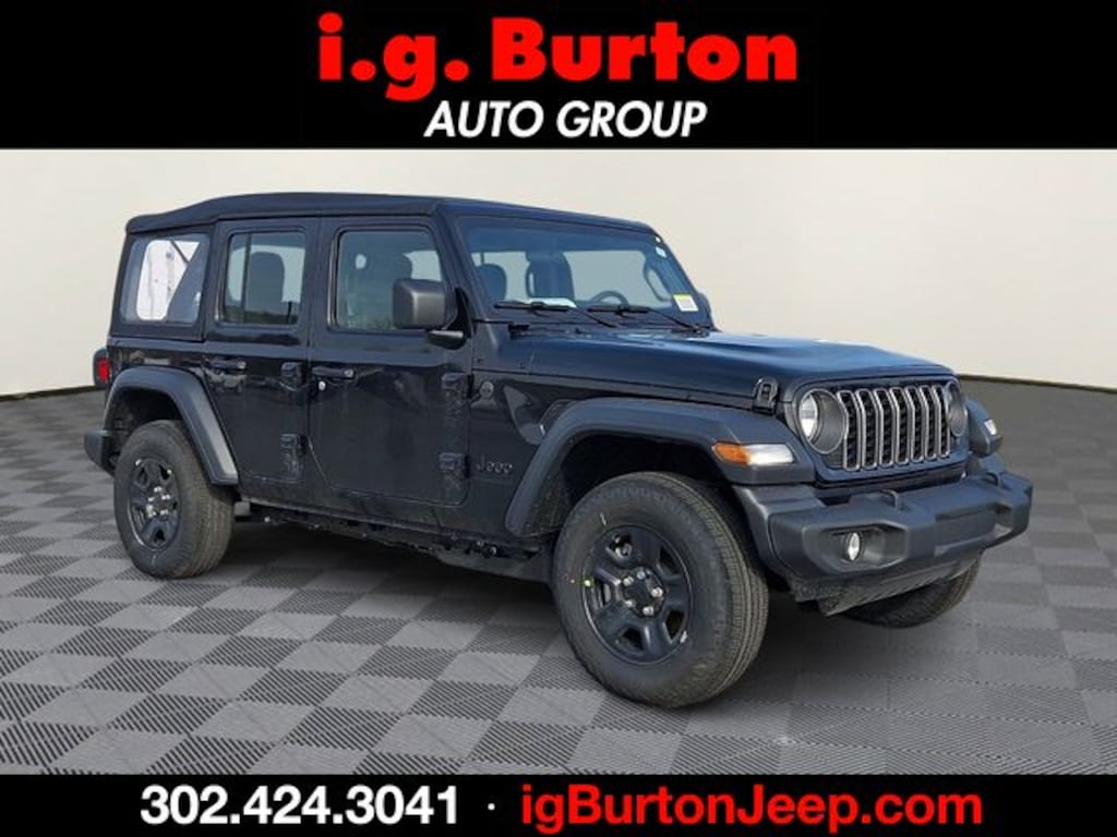 New 2026 Jeep Wrangler 4-DOOR SPORT Sport Utility
