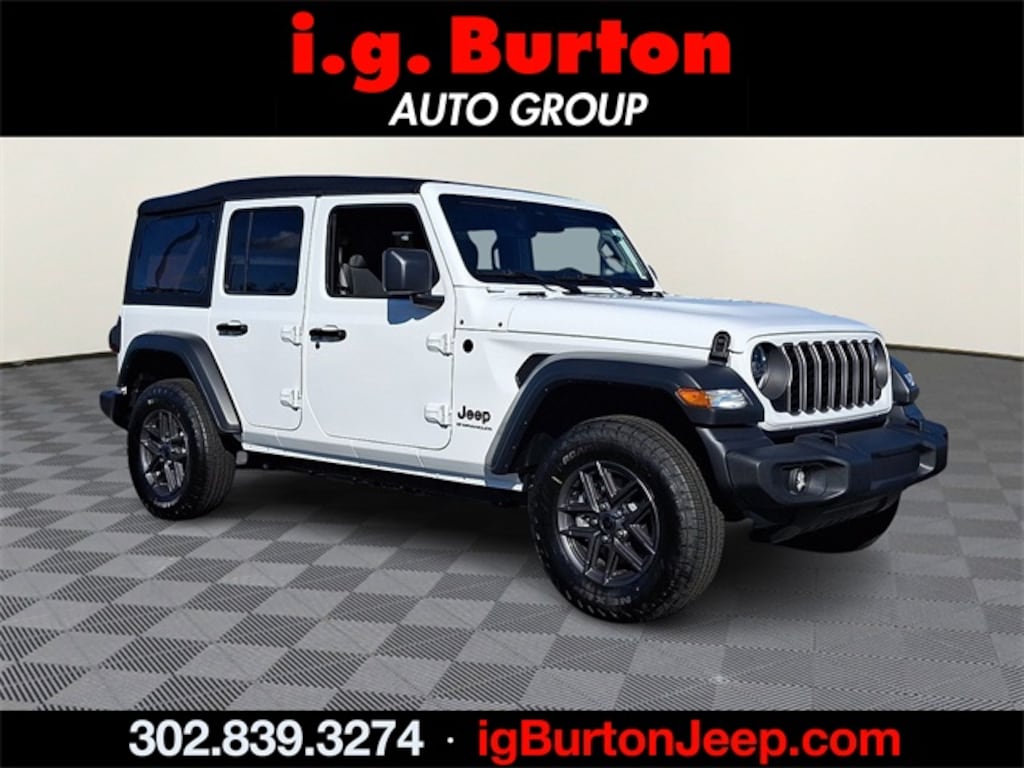 New 2026 Jeep Wrangler 4-DOOR SPORT S Sport Utility