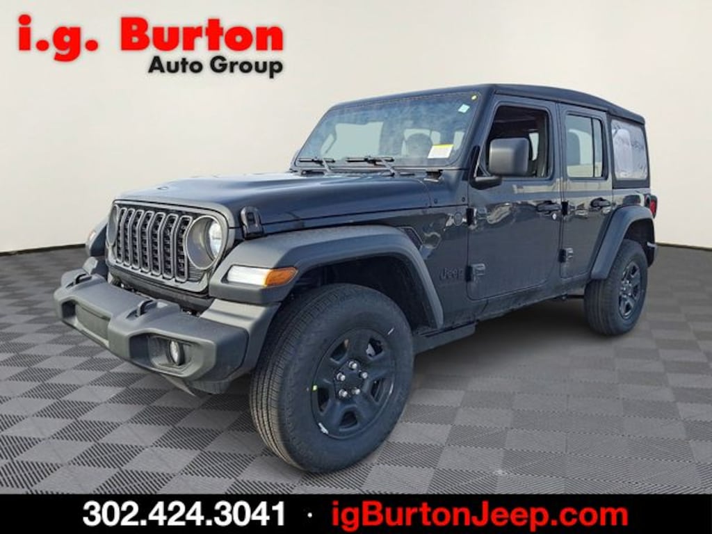 New 2026 Jeep Wrangler 4-DOOR SPORT Sport Utility