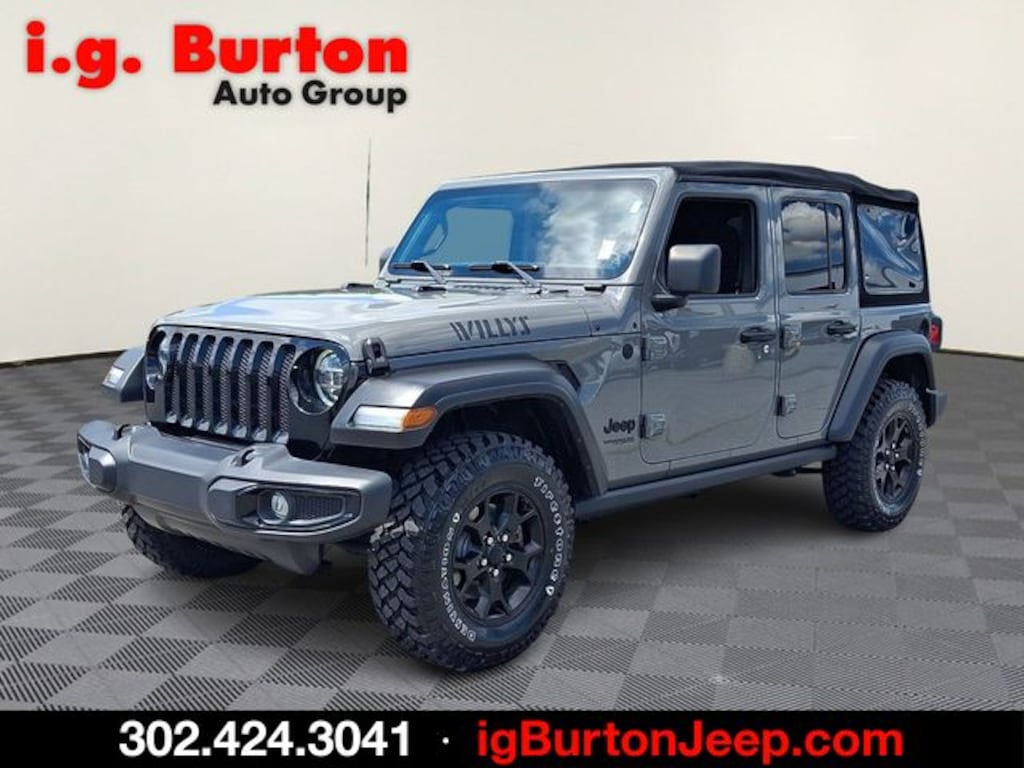 Used 2022 Jeep Wrangler Unlimited Willys SUV