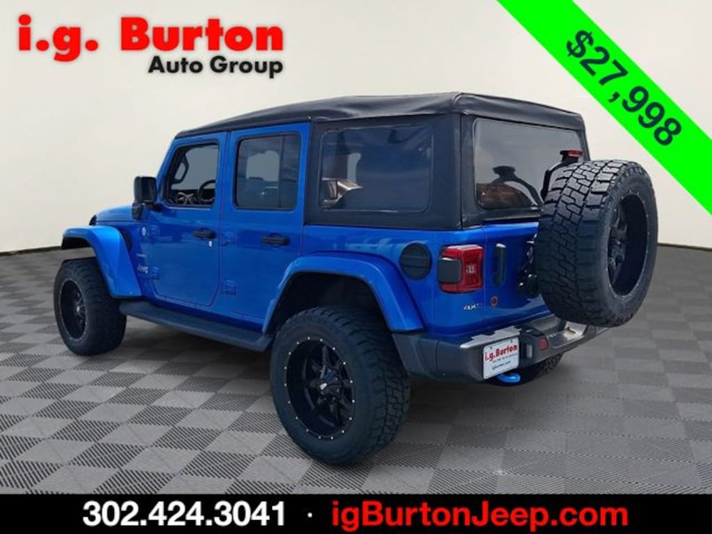 Used 2023 Jeep Wrangler Sahara 4xe SUV
