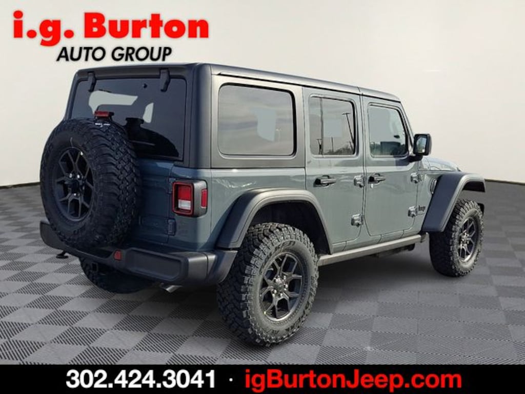 New 2026 Jeep Wrangler 4-DOOR WILLYS Sport Utility