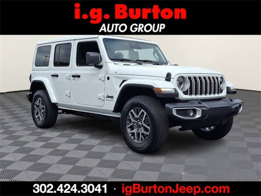 New 2025 Jeep Wrangler 4-DOOR SAHARA Sport Utility