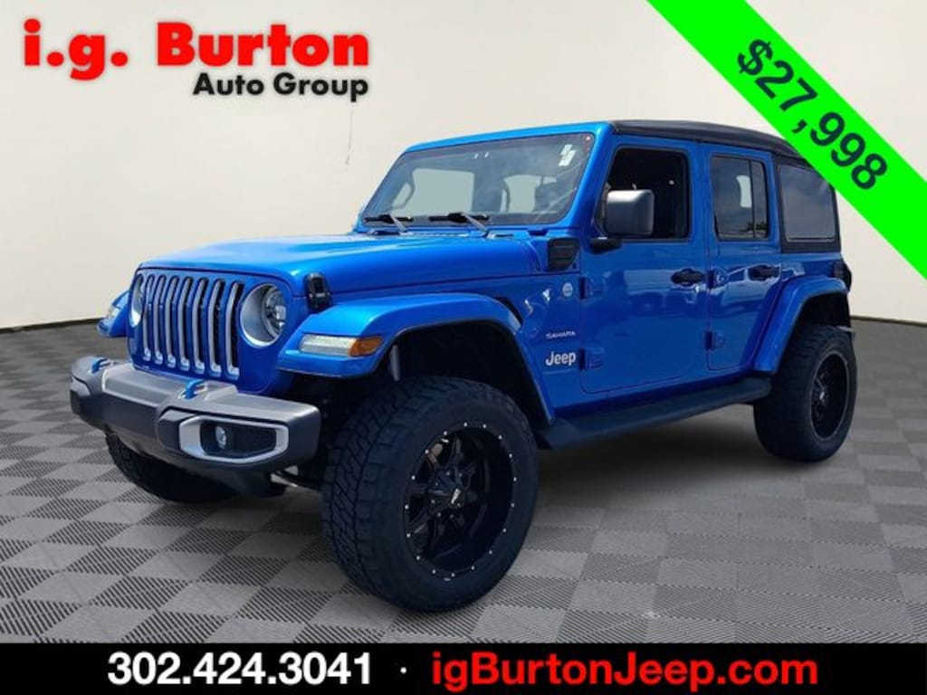 Used 2023 Jeep Wrangler Sahara 4xe SUV