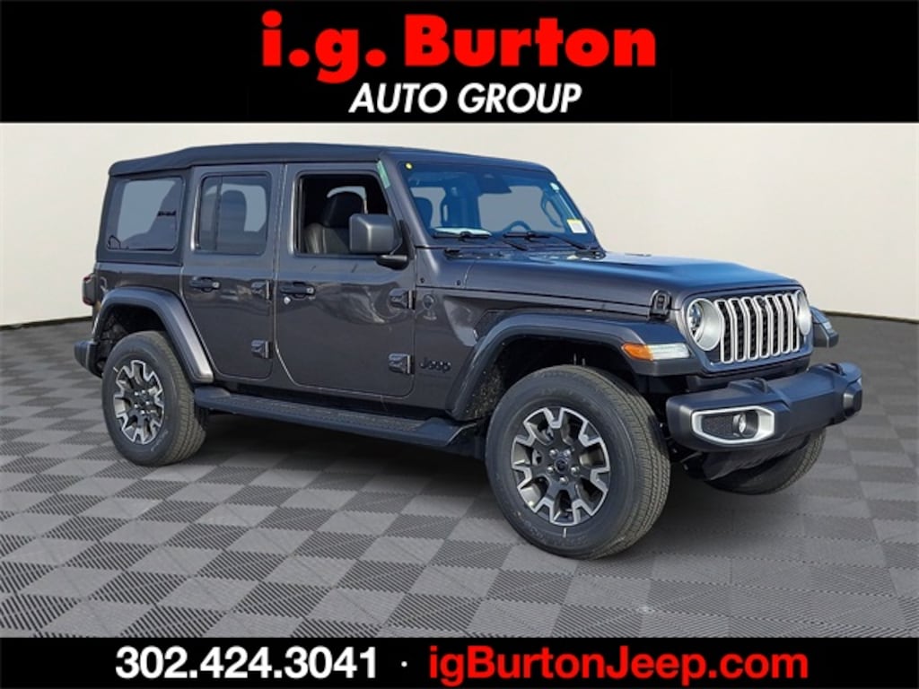 New 2026 Jeep Wrangler 4-DOOR SAHARA Sport Utility