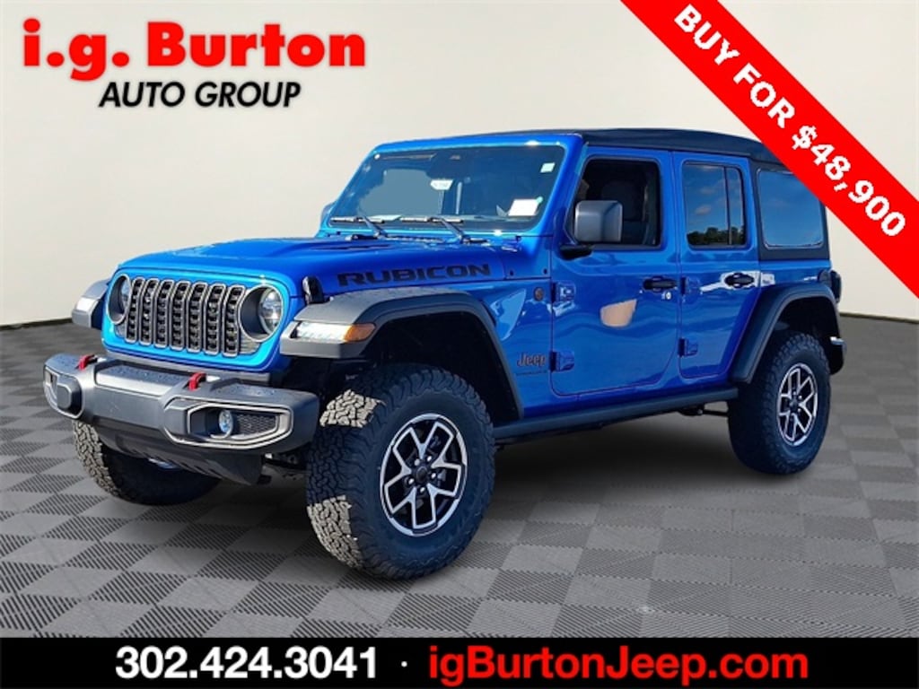 New 2026 Jeep Wrangler 4-DOOR RUBICON Sport Utility