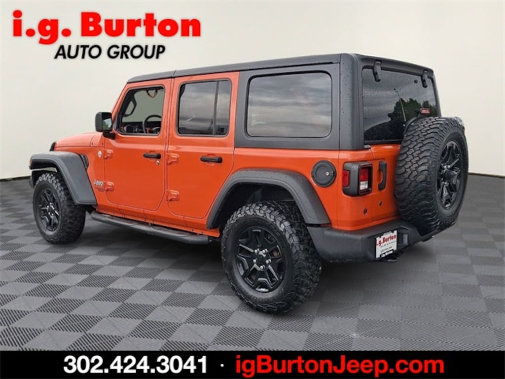 Used 2020 Jeep Wrangler Unlimited Sport S SUV