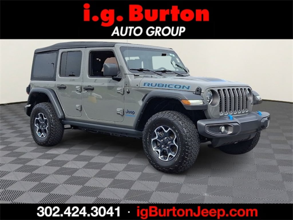 Used 2023 Jeep Wrangler Rubicon 4xe SUV