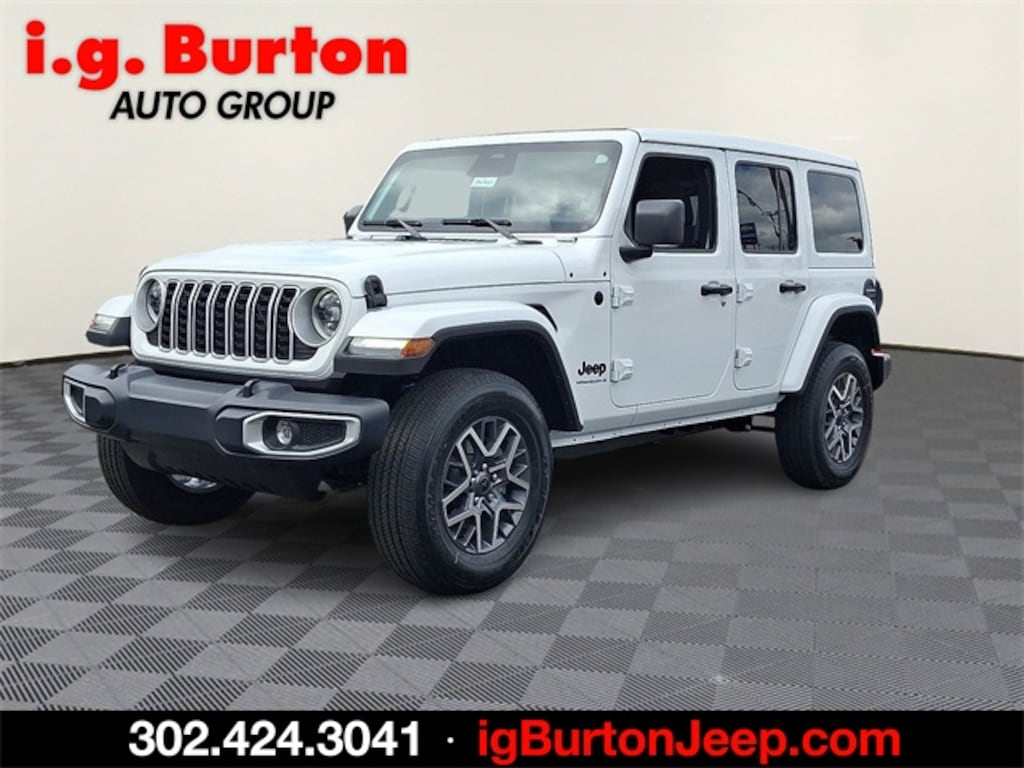 New 2025 Jeep Wrangler 4-DOOR SAHARA Sport Utility