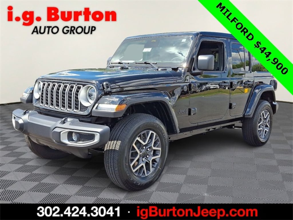 New 2025 Jeep Wrangler 4-DOOR SAHARA Sport Utility