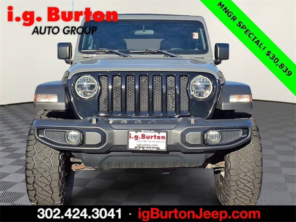 Used 2021 Jeep Wrangler Unlimited Willys SUV
