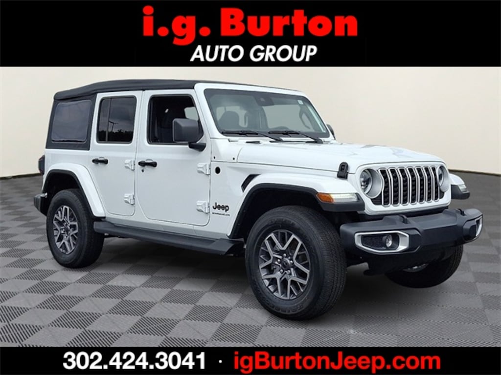 New 2025 Jeep Wrangler 4-DOOR SAHARA Sport Utility